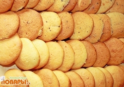 Рецепт: Печенье с шоколадной крошкой