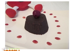 Рецепт: Десерт "Валентинка"