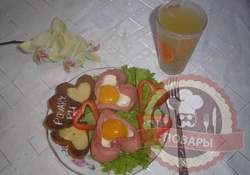 Рецепт: Завтрак с любовью