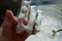 Шаг 7: Крем намазывать на боковые ребра …