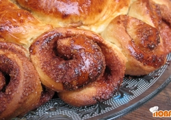 Рецепт: Пирог "Улитка" с корицей