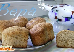 Рецепт: Кексы на яблочном повидле