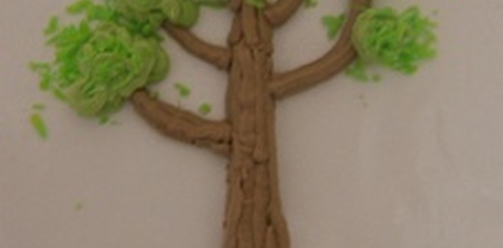 Шаг №5 МК Деревья из айсинга от Linka