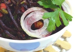 Рецепт: Свекольное пхали с орехами