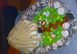 Рецепт: Торт "Домик"