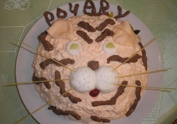 Рецепт: Торт "Тигрёнок"