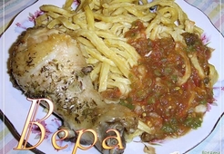 Морковная лапша