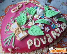 Торт "Сердечко"