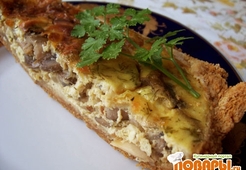 Грибная запеканка