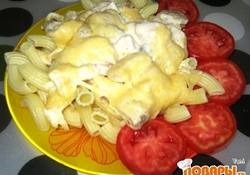 Рецепт: Быстрый жульен на сковороде