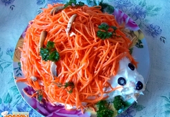 Салат "Ёжик"