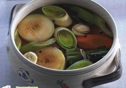 Рецепт: Овощной бульон  