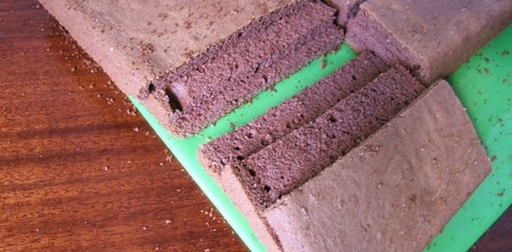 Шаг №2 МК Форма дома без обрезков от Linka