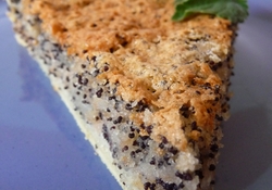 Рецепт: Грушево-маковый пирог