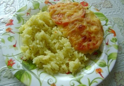 Куриное филе с помидорами