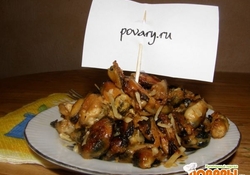 Рецепт: Вечерний десерт