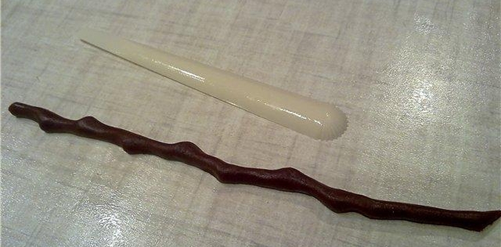 Шаг №3 МК Как сделать веточку вербы от Timonich