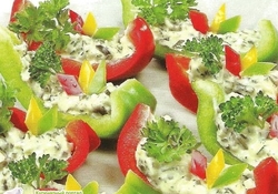 Рецепт:  «Плотики» из перца