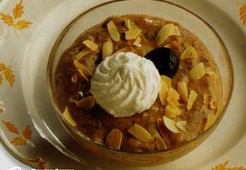 Мусс из слив и йогурта