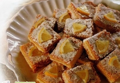 Лимонные пирожные