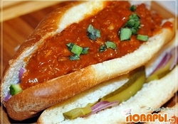 Рецепт: Хот-дог с Нью-Йоркским соусом-1