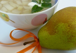 Рецепт: Грушево-яблочный суп