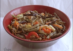 Рецепт: Салат из папоротника