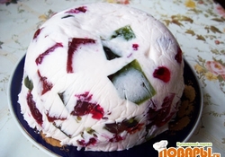 Рецепт: Торт "битое стекло"