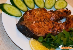 Стейк из семги