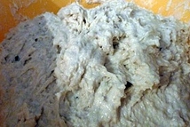 Шаг 3: Нашу поднявшуюся закваску перемещаем в …