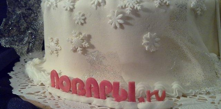 Шаг №7 Торт "Снежная королева" от timonich