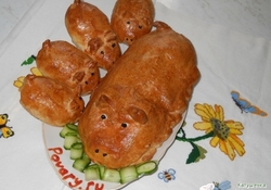 Рецепт: Мясные хрюшки