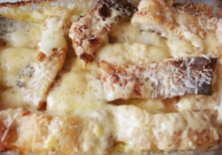 Рецепт: Рыба с чесноком