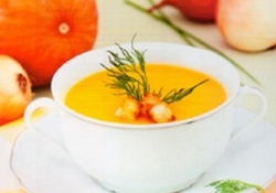 Рецепт: Тыквенный суп