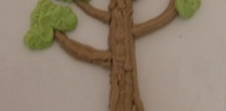 Шаг №4 МК Деревья из айсинга от Linka