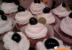 Рецепт: Творожные кексы