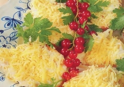 Рецепт: Бутерброды с сыром и чесноком