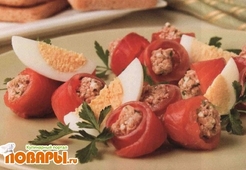 Рулетики из семги