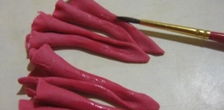 Шаг №5 МК Гвоздики от njura74