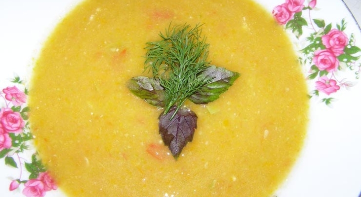 Овощной суп-пюре