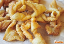 Хворост без яиц