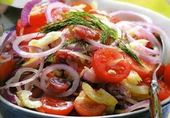 Салат итальянский