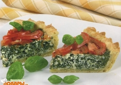 Рецепт: Пирог со шпинатом