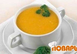 Рецепт: Суп-пюре из тыквы