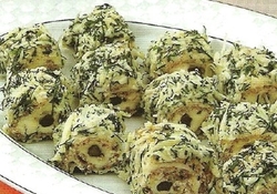 Рецепт: Рулетики со спаржей