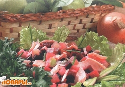 Рецепт: Винегрет рыбный