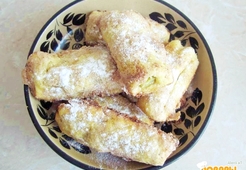 Печенье с начинкой из ревеня