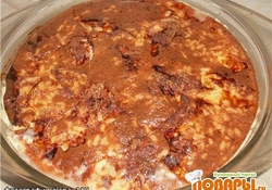 Рецепт: Нежная запеканка из индейки с рисом