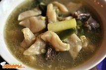 Шаг 5: Готовое тесто порежьте ломтиками или …