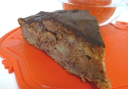 Рецепт: Яблочный пирог "Аромат"